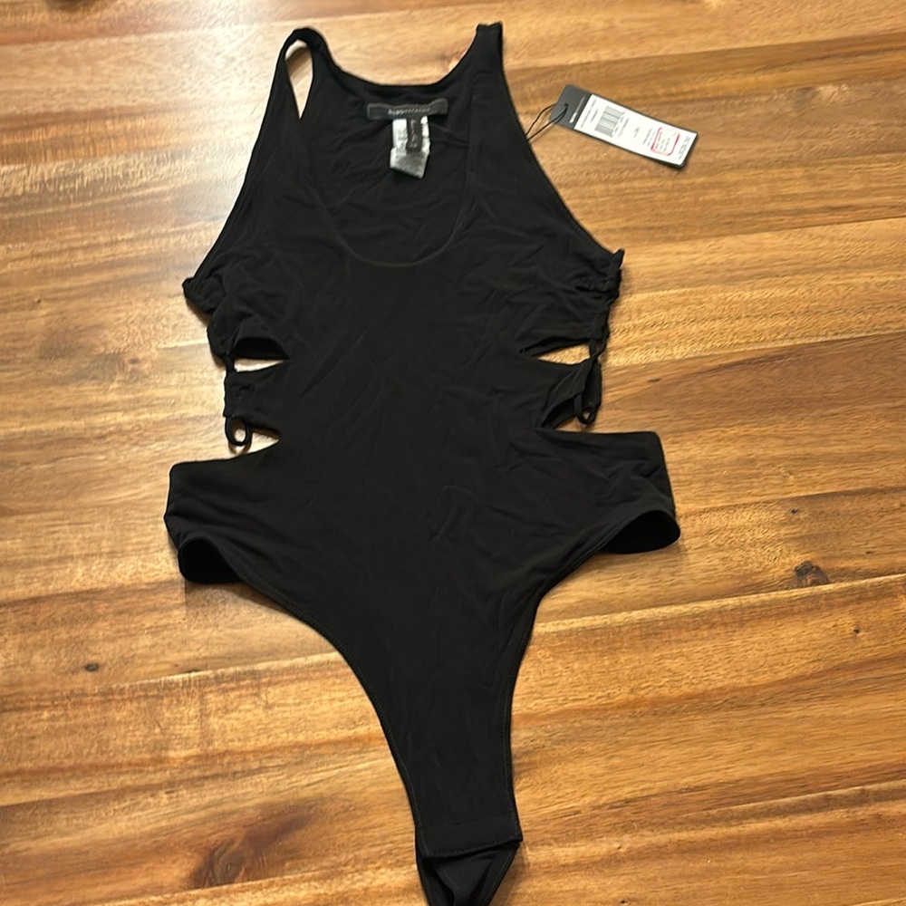 BCBG Cutout Bodysuit
